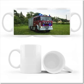 Fotó bögre Tűzoltóautó