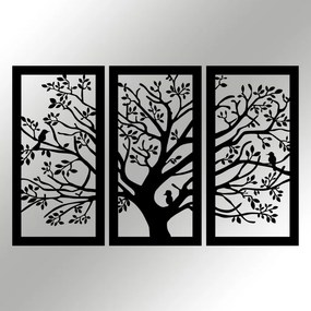 Arbol fém fali dekoráció, 103×65 cm