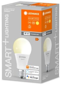 LED lámpa , égő , E27 , 9.5W , meleg fehér , dimmelhető , LEDVANCE Smart+ WIFI