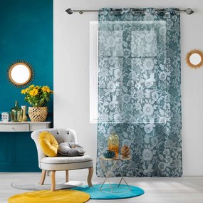 Kék voile fényáteresztő függöny 140x280 cm Milady – douceur d'intérieur