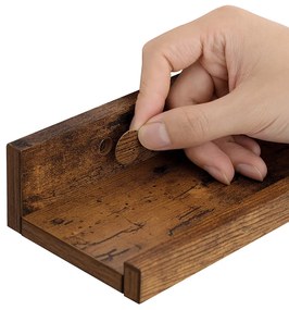 3 db-os fa fali polc szett