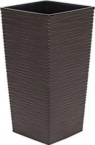 Virágtartó Finezia 25x25 h 47 véső fekete lamella