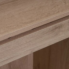 Natúr színű nyitott moduláris szekrény tölgyfa dekorral 60x180x45 cm Modular – Casa Selección