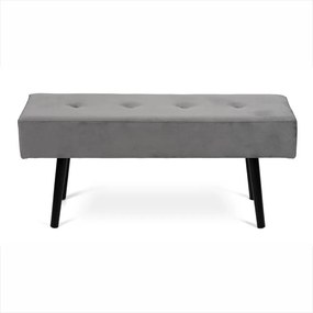 AVENBERG VELVET Kárpitozott pad - szürke