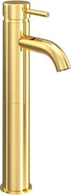 DRAGOR 29 cm mosdócsaptelep, fényes sárgaréz