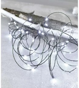 LED Karácsonyi kültéri lánc 150xLED/20m IP44 hideg fehér