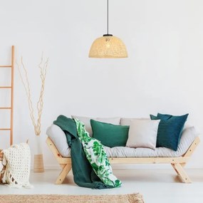 Rabalux 72025 - Csillár zsinóron RATTAN 1xE27/25W/230V rattan