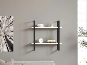 Buba fali polc, fehér, 70 cm