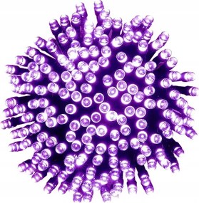 Karácsonyfa Fényfüzér 300 Led Kombinált Lila Szín