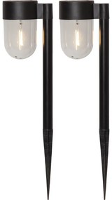 Cupolai 2 db kültéri napelemes LED lámpa, magasság 30 cm - Star Trading