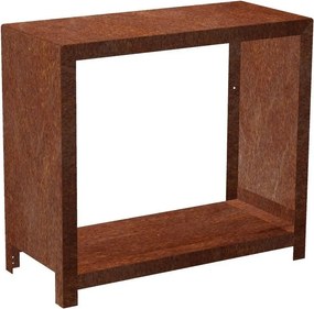Stora Kerti fáskamra 80 x 80 x 40 cm, corten CORGARDEN 1038