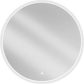Mexen Erg világító fürdőszobatükör, kerek 90 cm, LED 6000K, páramentesítő - 9823-090-090-611-00