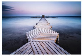 Kép 113x85 cm Twilight Pier – Styler