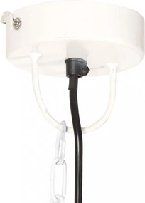 kerek fehér ipari vintage függőlámpa 25 W 31 cm E27