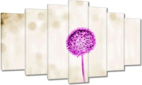 Vászonkép 140x80 Lila pitypang