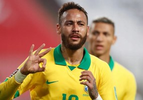 Poszter, Neymar Da Silva Santos Junior, Brazília.