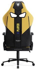Diablo X-Player 2.0 szövet gamer szék Nagy méret: Dark Sunflower
