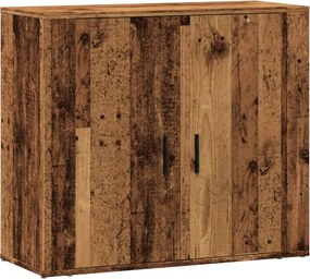 vidaXL öreg fa árnyalatú szerelt fa tálalószekrény 80 x 33 x 70 cm