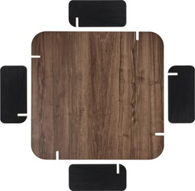 Marais - Venezia Walnut, Wood Black
