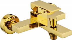 Mexen Uno fürdőkád csaptelep, arany - 71430-50