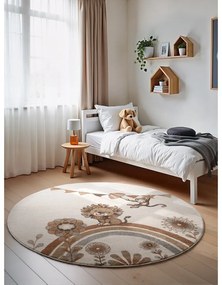 Krémszínű gyerek szőnyeg ø160 cm Roar like a Lion – Villeroy&amp;Boch