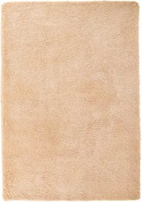 vidaXL bézs poliészter hosszú szálú NAVARRA bozontos szőnyeg 120x170cm
