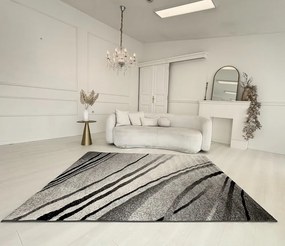 Nora 6030 szürke modern szőnyeg 120x170 cm