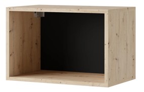 Fali polc Calabria P50 (artisan tölgy + fekete). 1051544