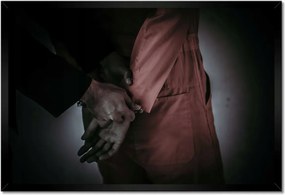 Poszterek keretben 60x40 Bűnözés börtön