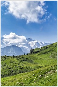 Poszterek 80x120 Gyönyörű hegyi táj