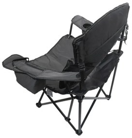 Összecsukható kempingszék szürke