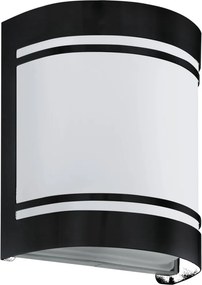 EGLO 99565 CERNO Modern Kültéri Fali Lámpa Fehér, Fekete E27 IP44
