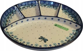 Mártogatós tányér 498 Ceramika Artystyczna Bolesławiec 1944/2