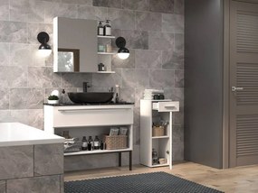 Nel V DS fürdőszoba szekrény, fehér