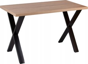 Konyhai étkezőasztal loft sonoma tölgy 120x60