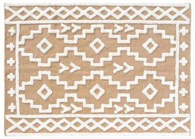 Bézs jutakeverék szőnyeg 120x170 cm Medine – douceur d'intérieur