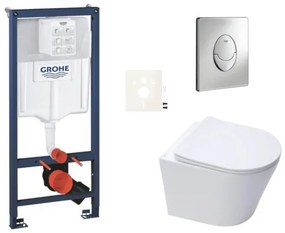 Fali WC szett SAT Infinitio előtétfalas szereléshez SIKOGRSIN10SA