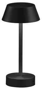 Viokef PRINCESS asztali lámpa, fekete, 3000K, beépített LED, 570 lm, VIO-4243701