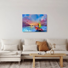 Kép - Naplemente (üvegen) (70x50 cm)
