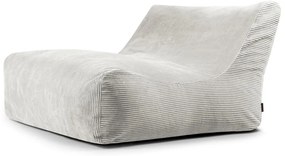 Krémszínű kordbársony babzsákfotel Sofa Lounge – SLOWDOWN