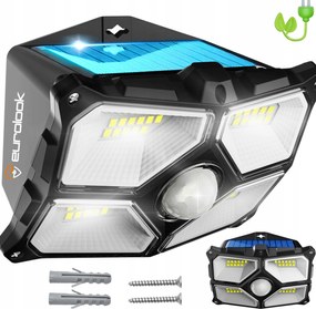 Kültéri Led napelemes lámpa IP44 napelemes mozgásérzékelő