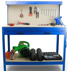 Ponk munkapad műhelybe 115x55x140 cm Blue HD15823