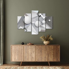 Geometriai absztrakt kép (150x105 cm)