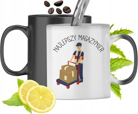 Mágikus Bögre Raktárosnak Színváltós, fényképes nyomattal