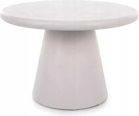 Kerek pad, dohányzóasztal szürke kicsi nappali konyha kanapé loft Aurora