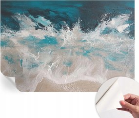 Öntapadós Dekoratív Fotótapéta Hálószobába Óceán hullámok 152x104 cm