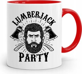 Favágóknak Bögre Piros Születésnapi Ajándék fényképes nyomtatással