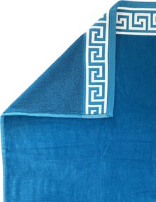 Poseidon világoskék strandtörölköző