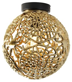 Art Deco mennyezeti lámpa arany - Maro