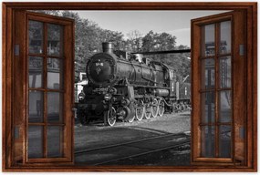 Poszterek 90x60 Gőzmozdony Wolsztynból